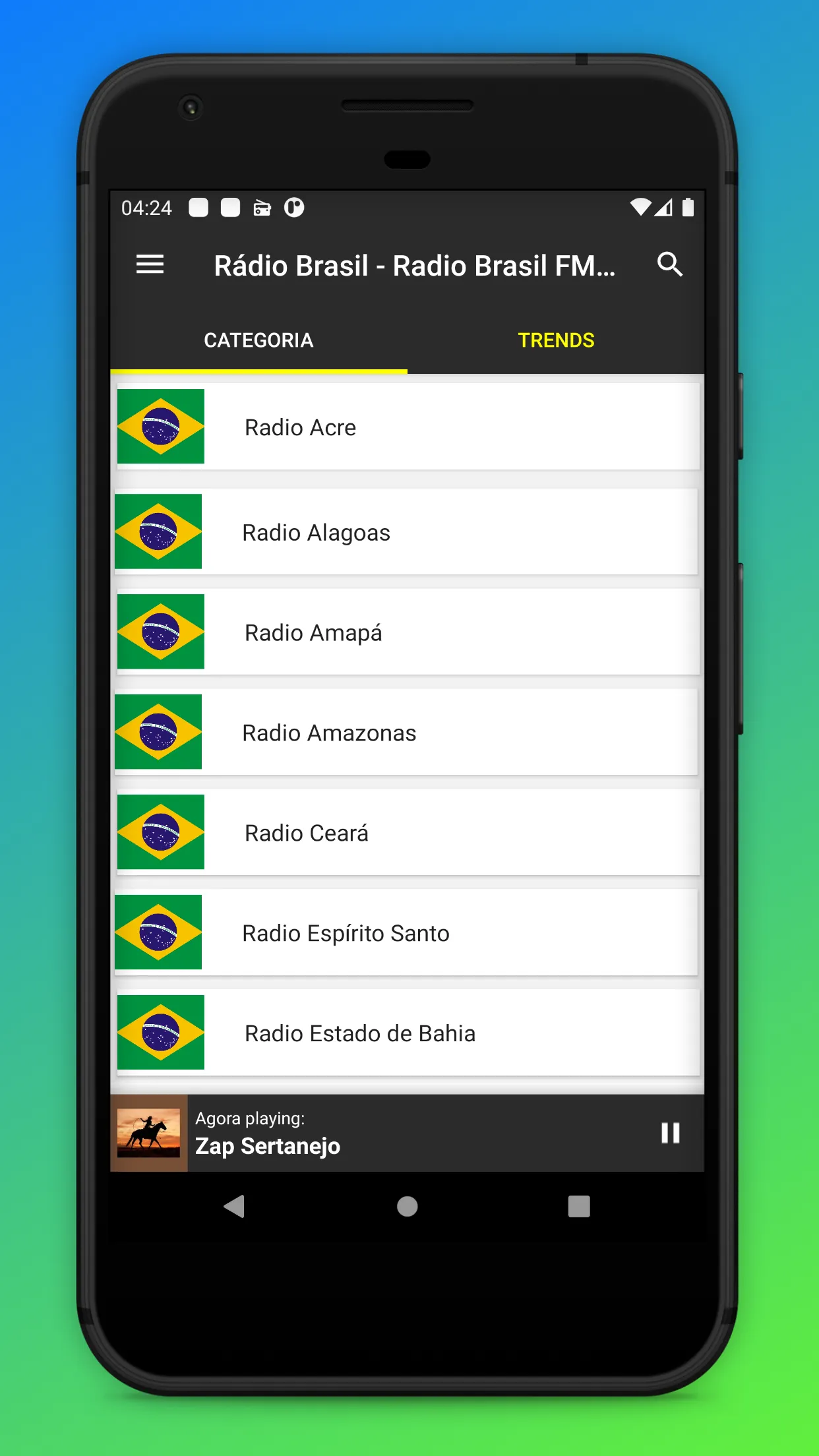 Radio Brasil - Radio Brazil FM | Indus Appstore | Screenshot