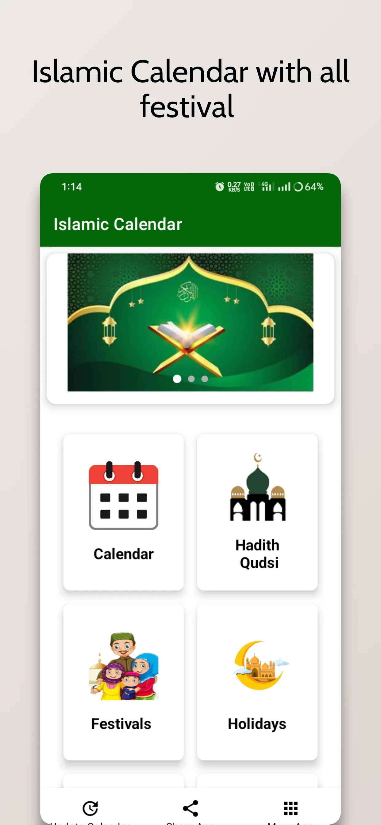 Urdu calendar 2025 Islamic | Indus Appstore | Screenshot