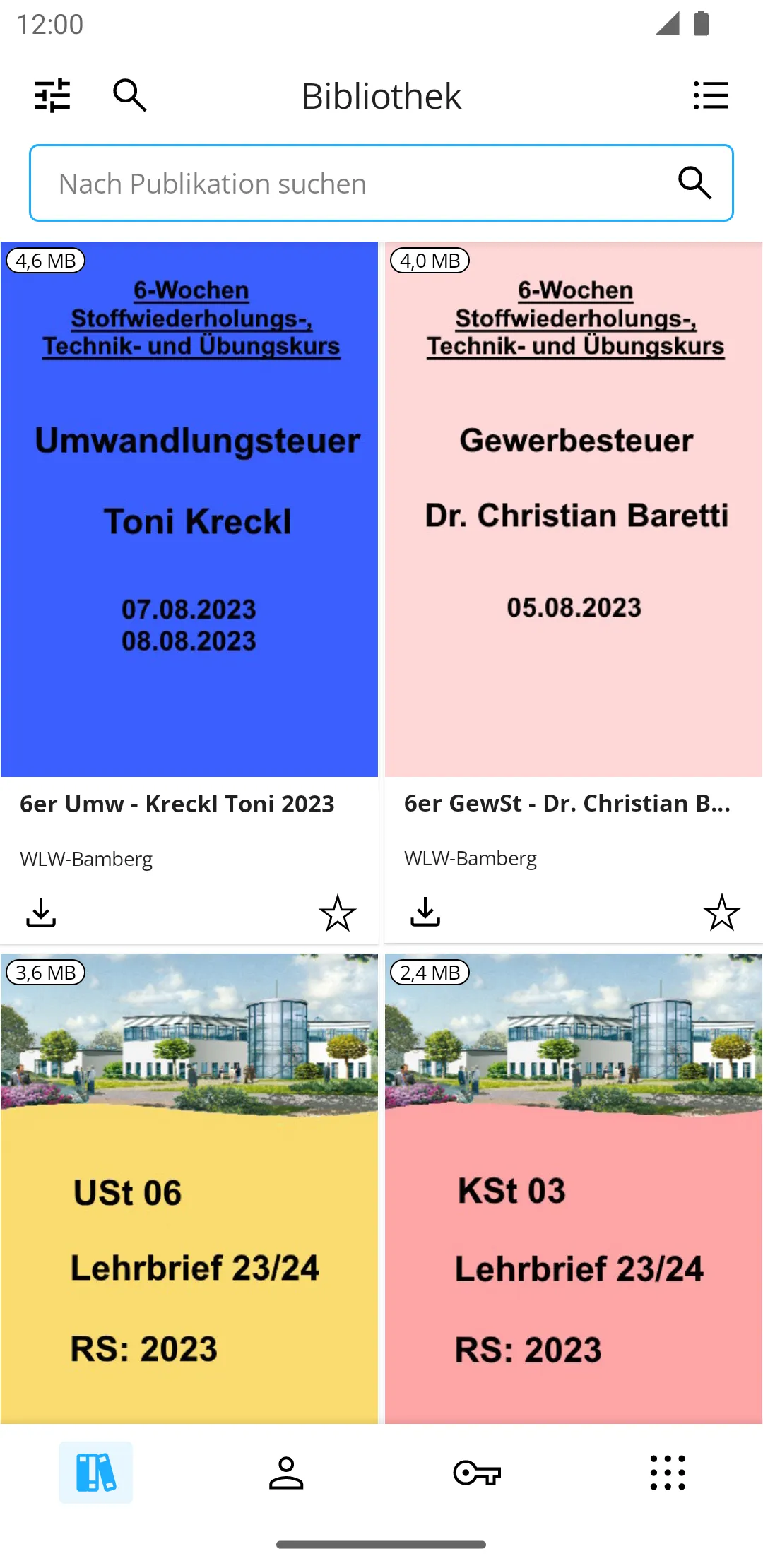 WLW Bibliothek | Indus Appstore | Screenshot