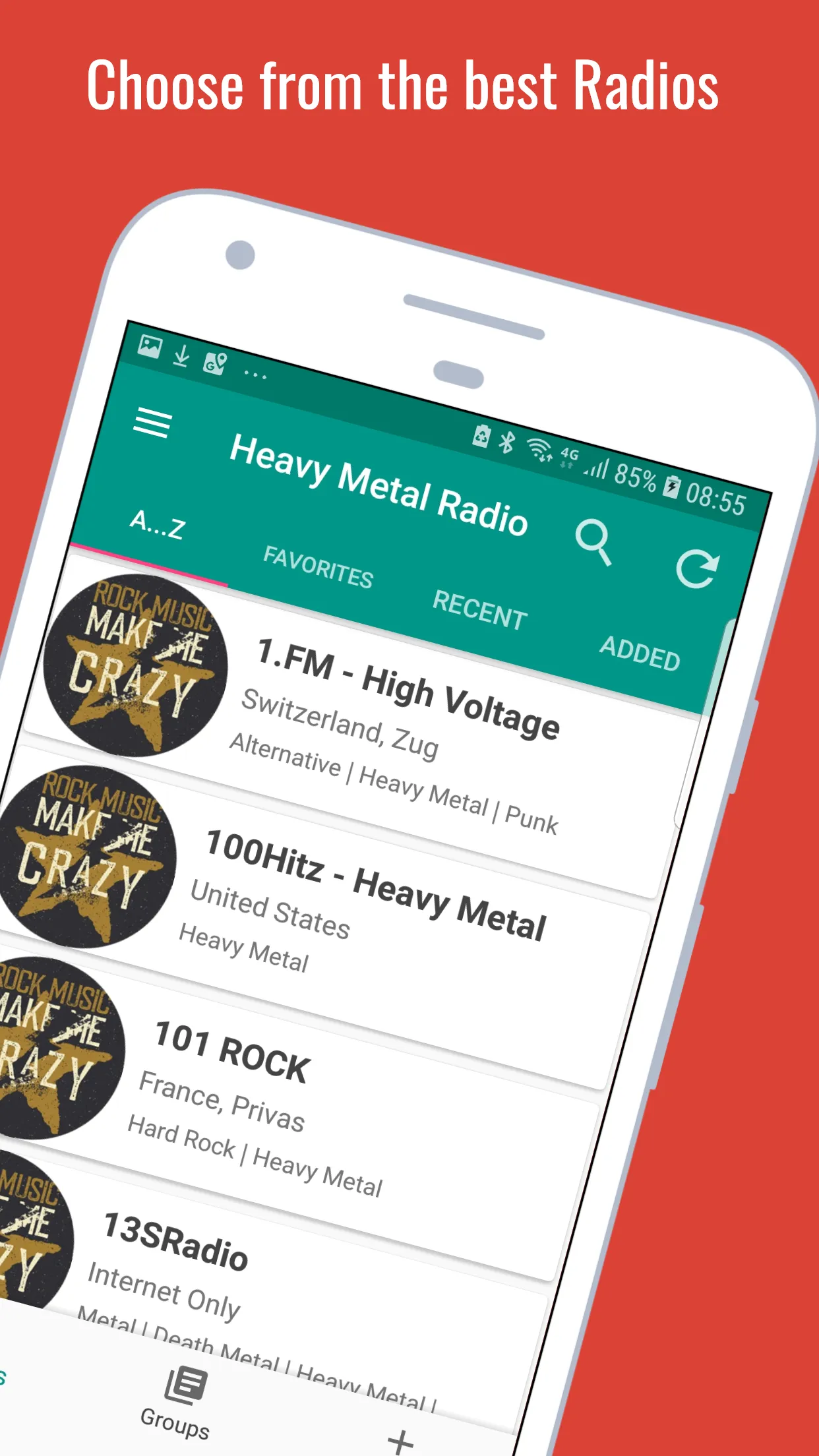 Heavy Metal Radio | Indus Appstore | Screenshot