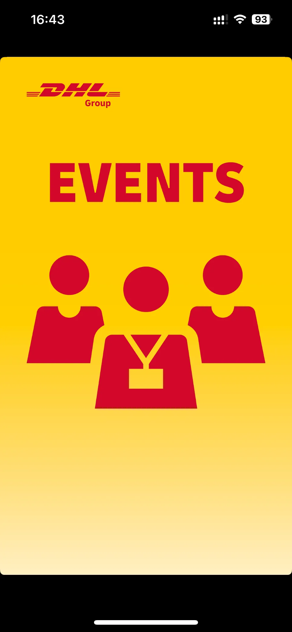 DHL Group Events | Indus Appstore | Screenshot