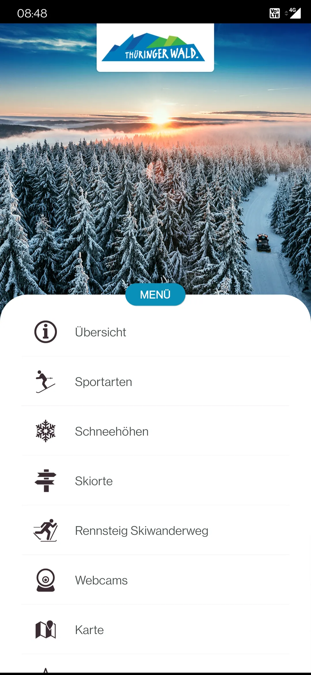 SchneeApp Thüringer Wald | Indus Appstore | Screenshot