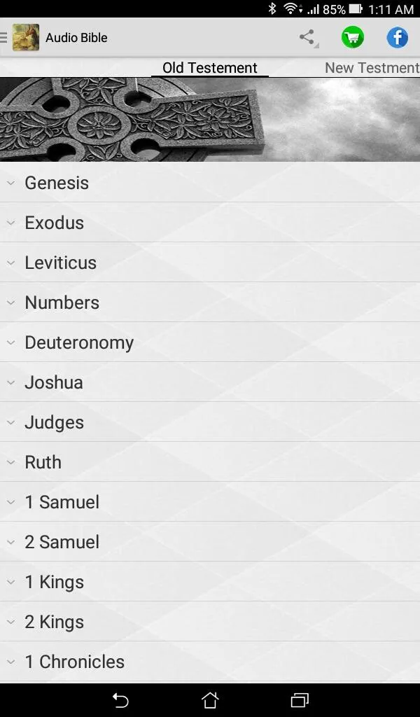 Audio Bible | Indus Appstore | Screenshot