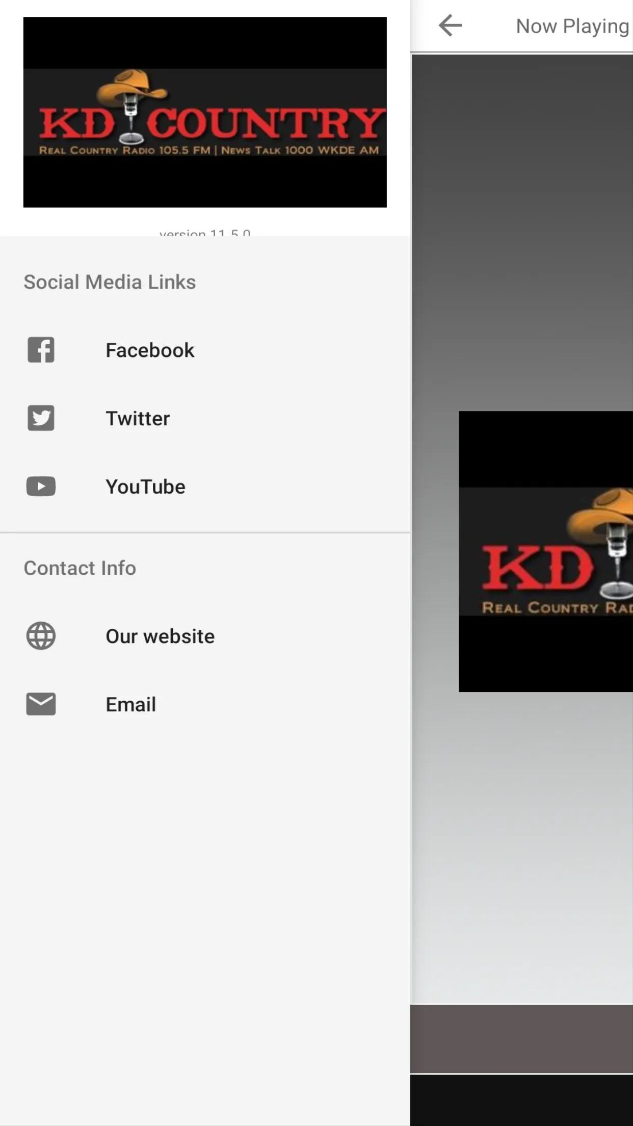 KD Country Radio | Indus Appstore | Screenshot