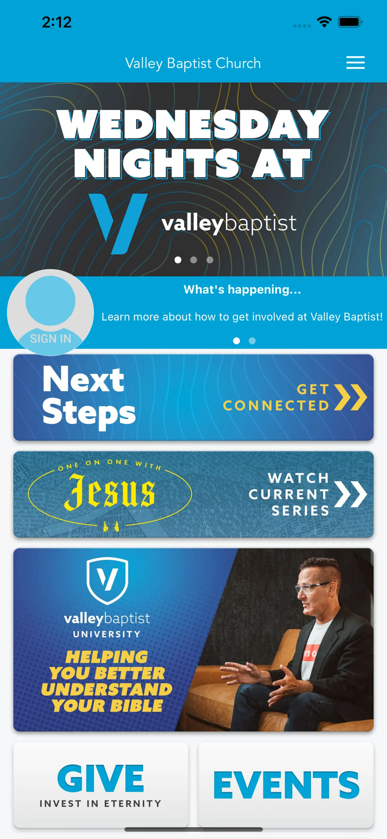 Valley Baptist | Indus Appstore | Screenshot