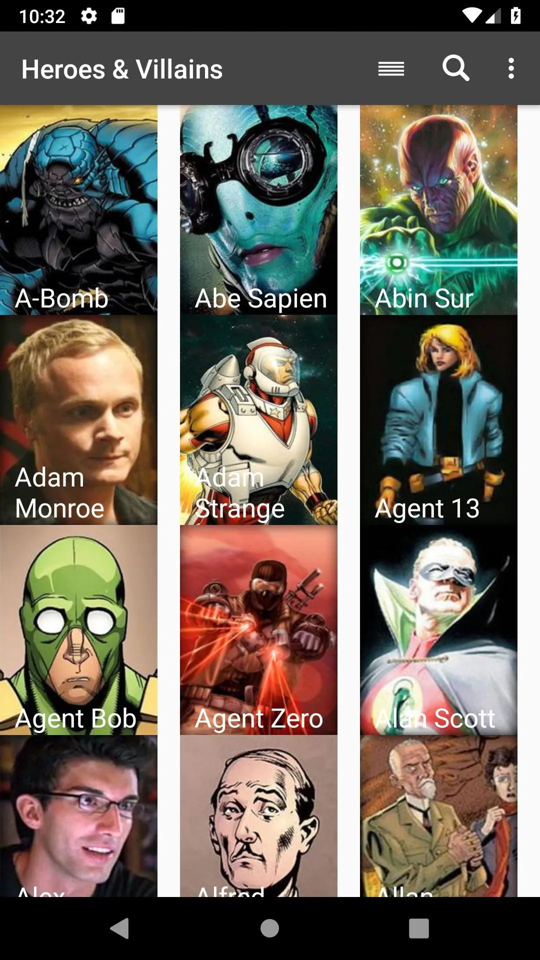 Heroes & Villains | Indus Appstore | Screenshot