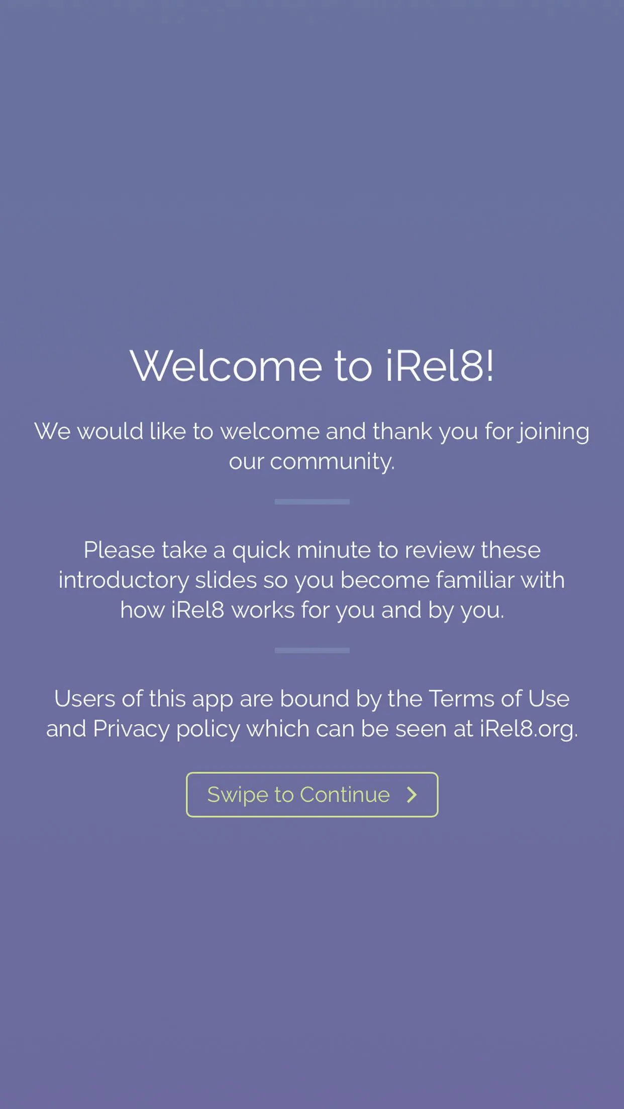 iRel8 | Indus Appstore | Screenshot