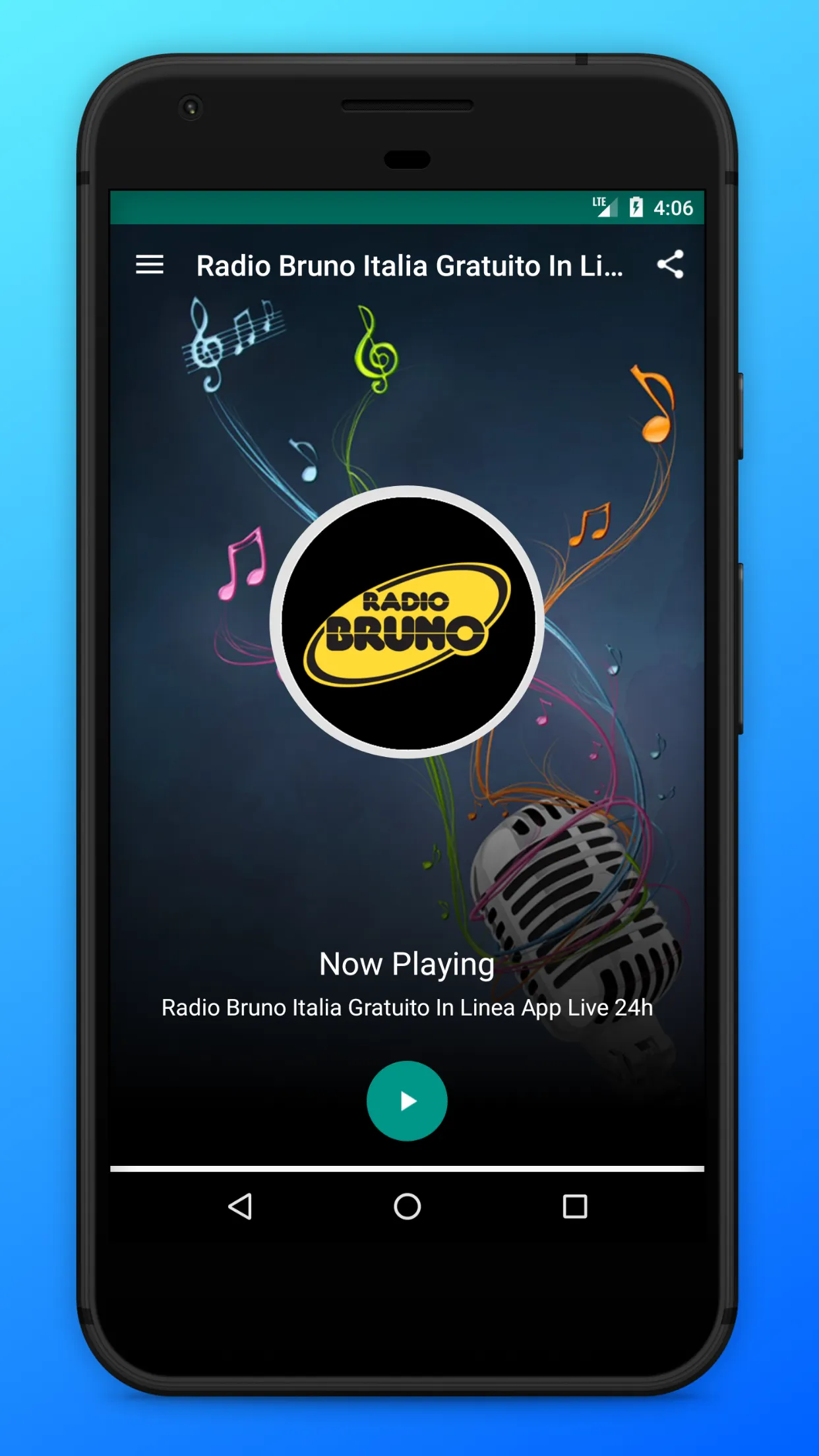 Radio Bruno App Italia Online | Indus Appstore | Screenshot