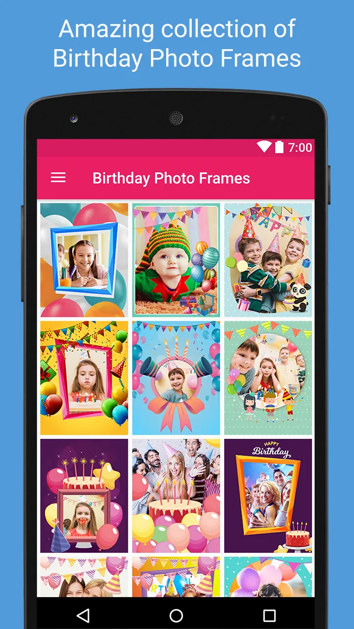 Birthday Frames and Collage | Indus Appstore | Screenshot