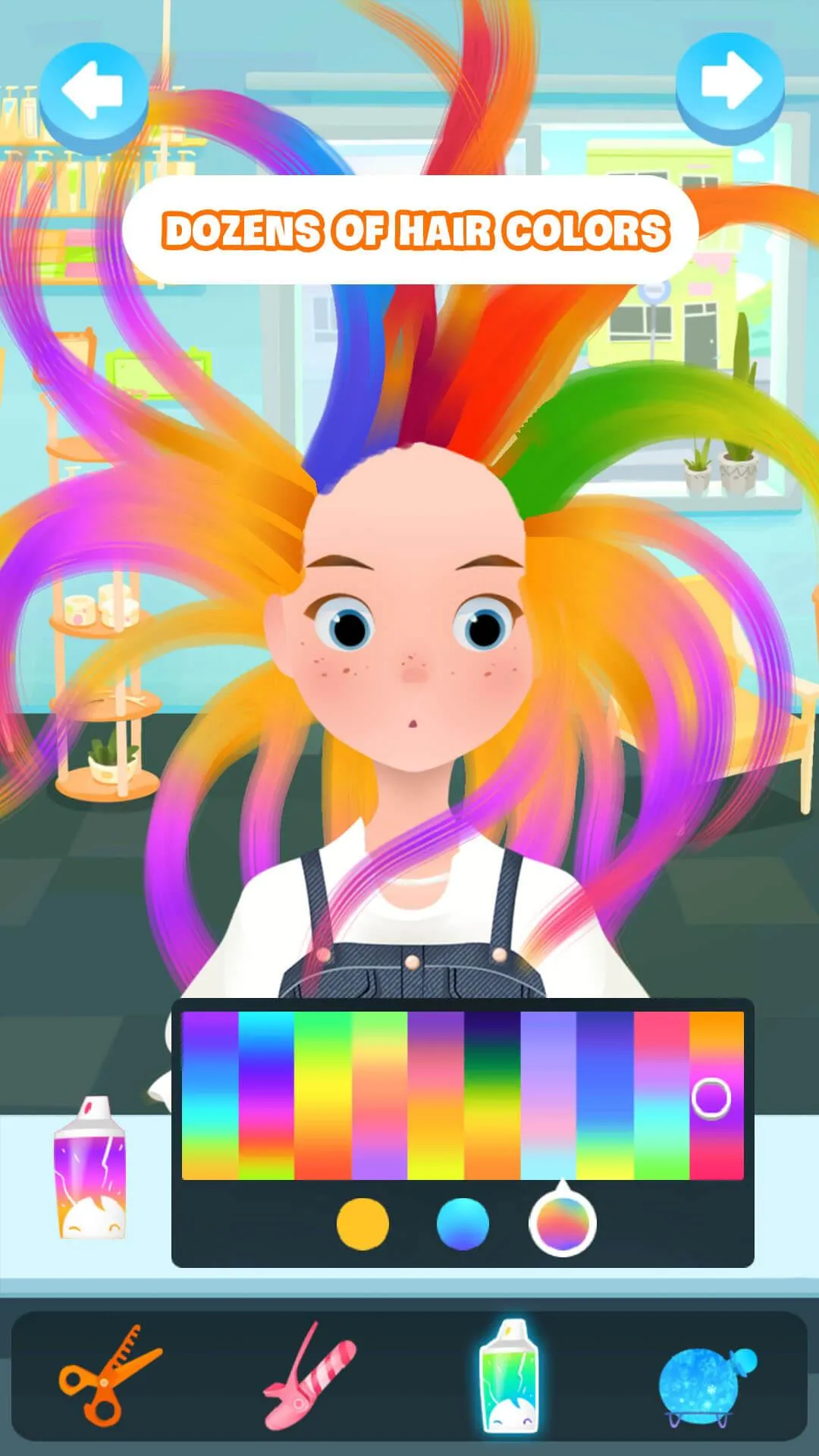 Hair salon games : Hairdresser | Indus Appstore | Screenshot