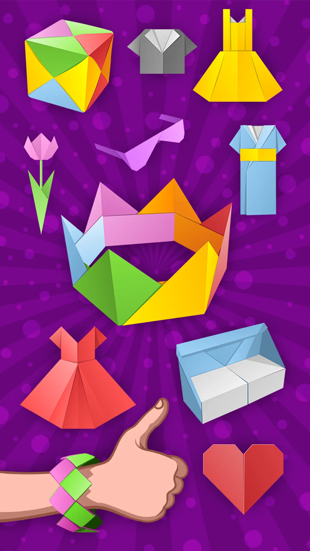 Origami Things For Girls | Indus Appstore | Screenshot