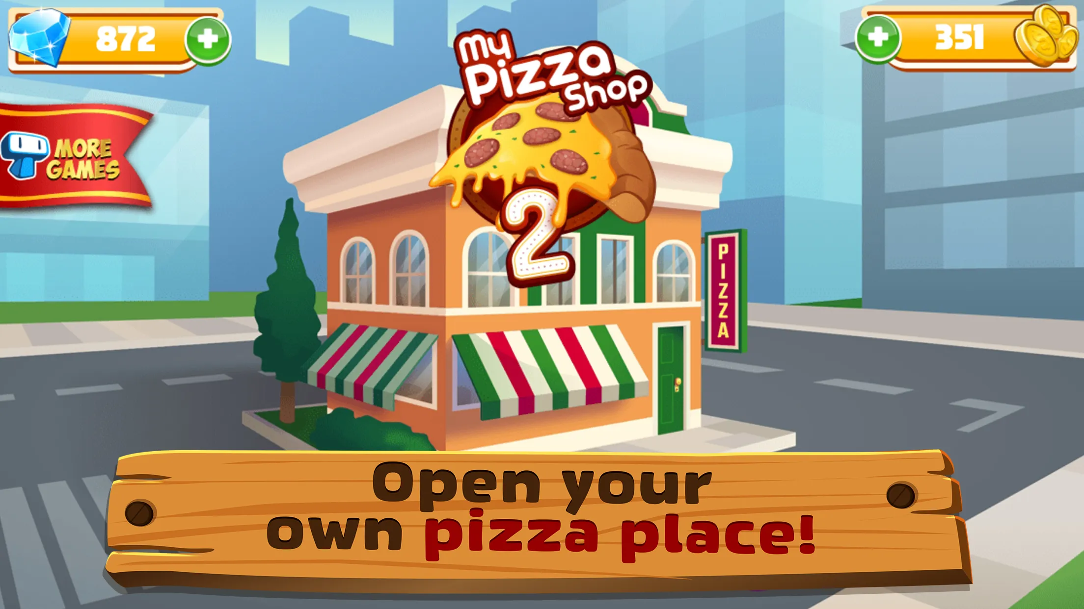 My Pizza Shop 2: Food Games | Indus Appstore | Screenshot