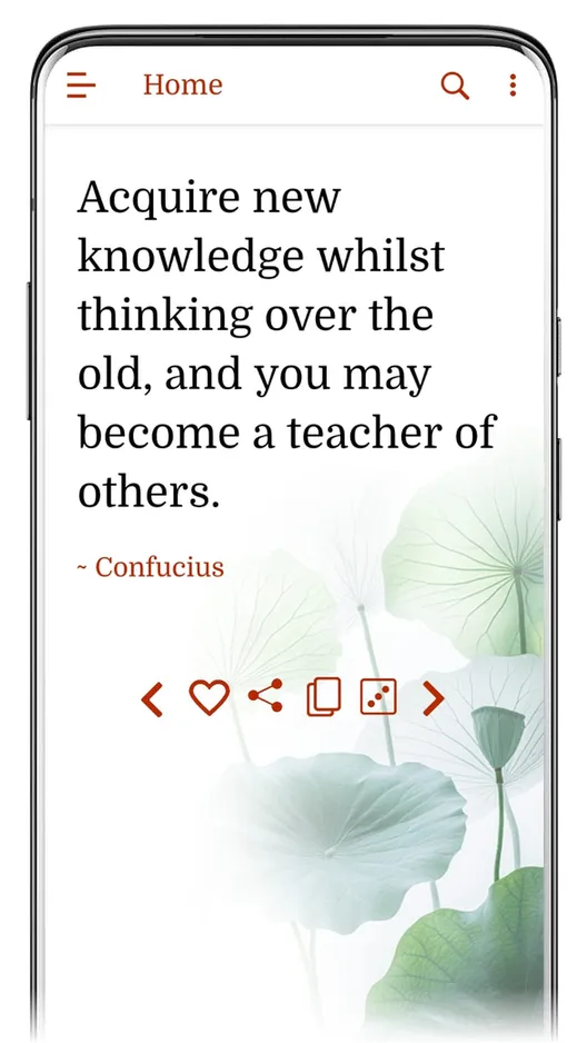 Confucius Daily Quotes | Indus Appstore | Screenshot