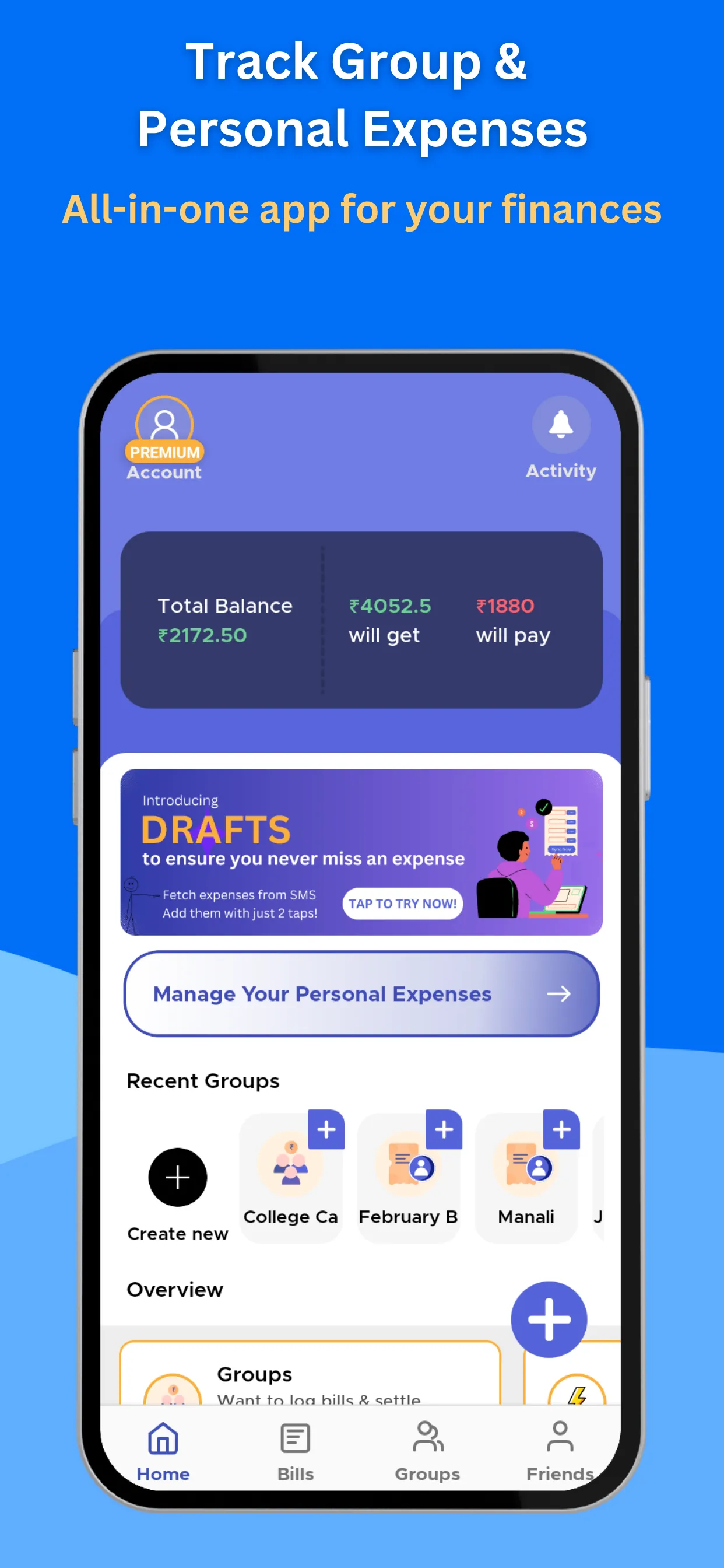 Splitkaro - Split Bills | Indus Appstore | Screenshot