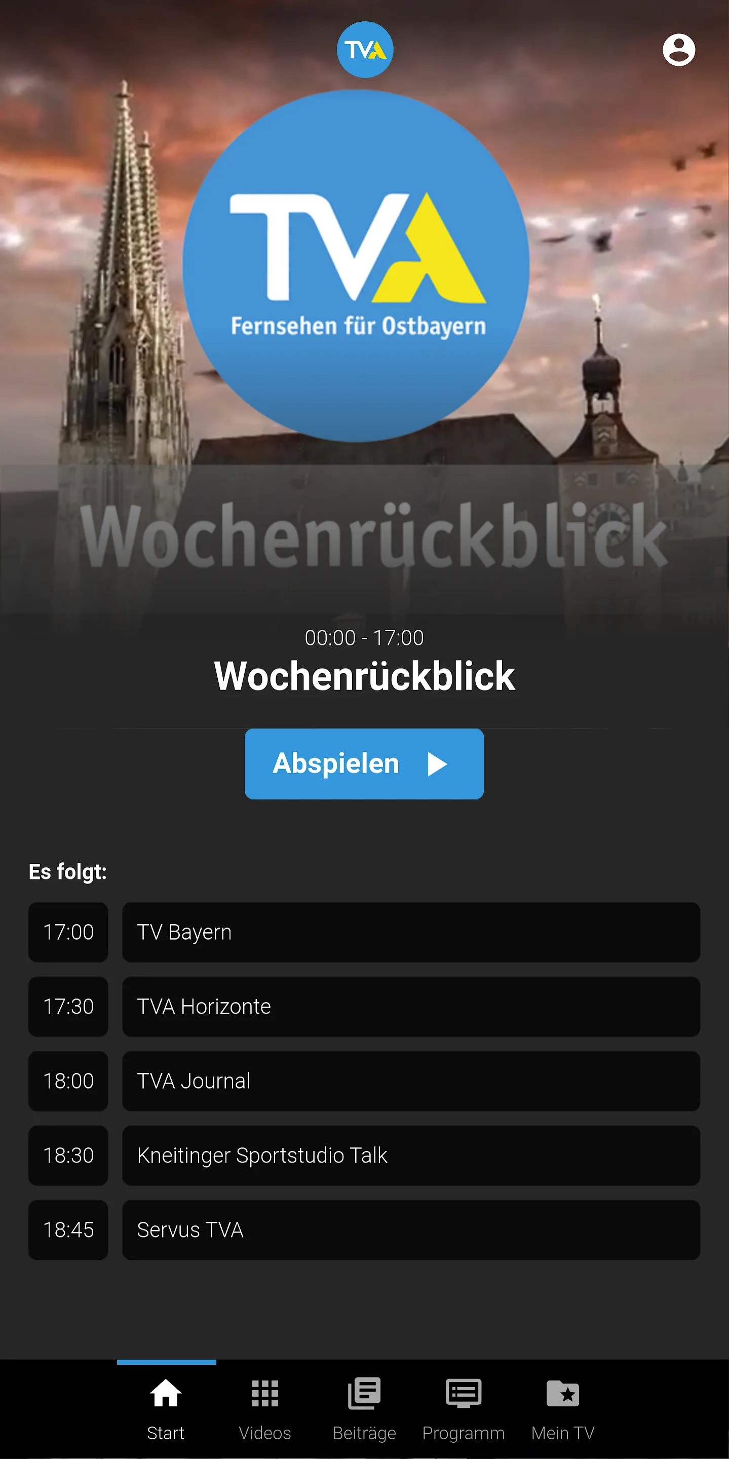 TVA Ostbayern | Indus Appstore | Screenshot