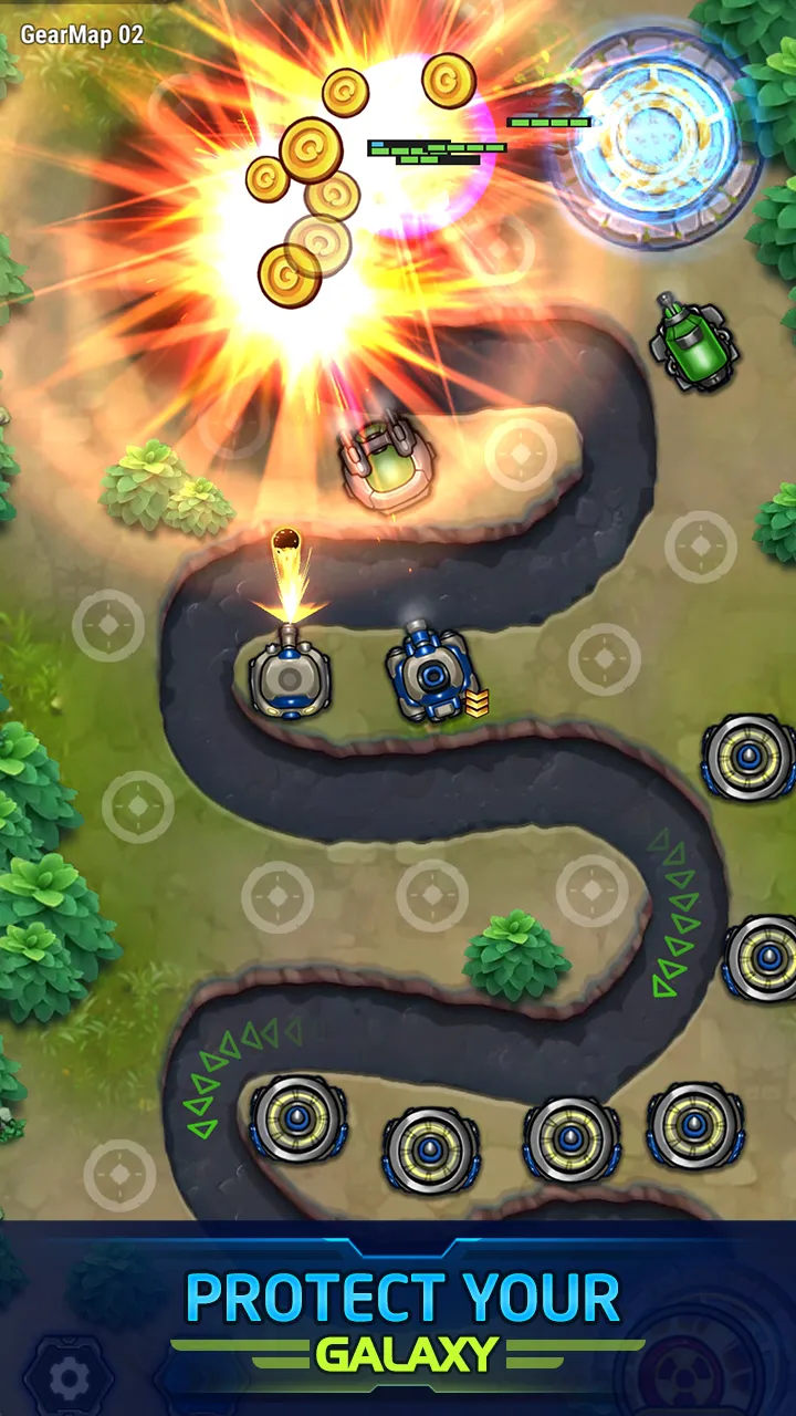 Tower Defense: Galaxy V | Indus Appstore | Screenshot