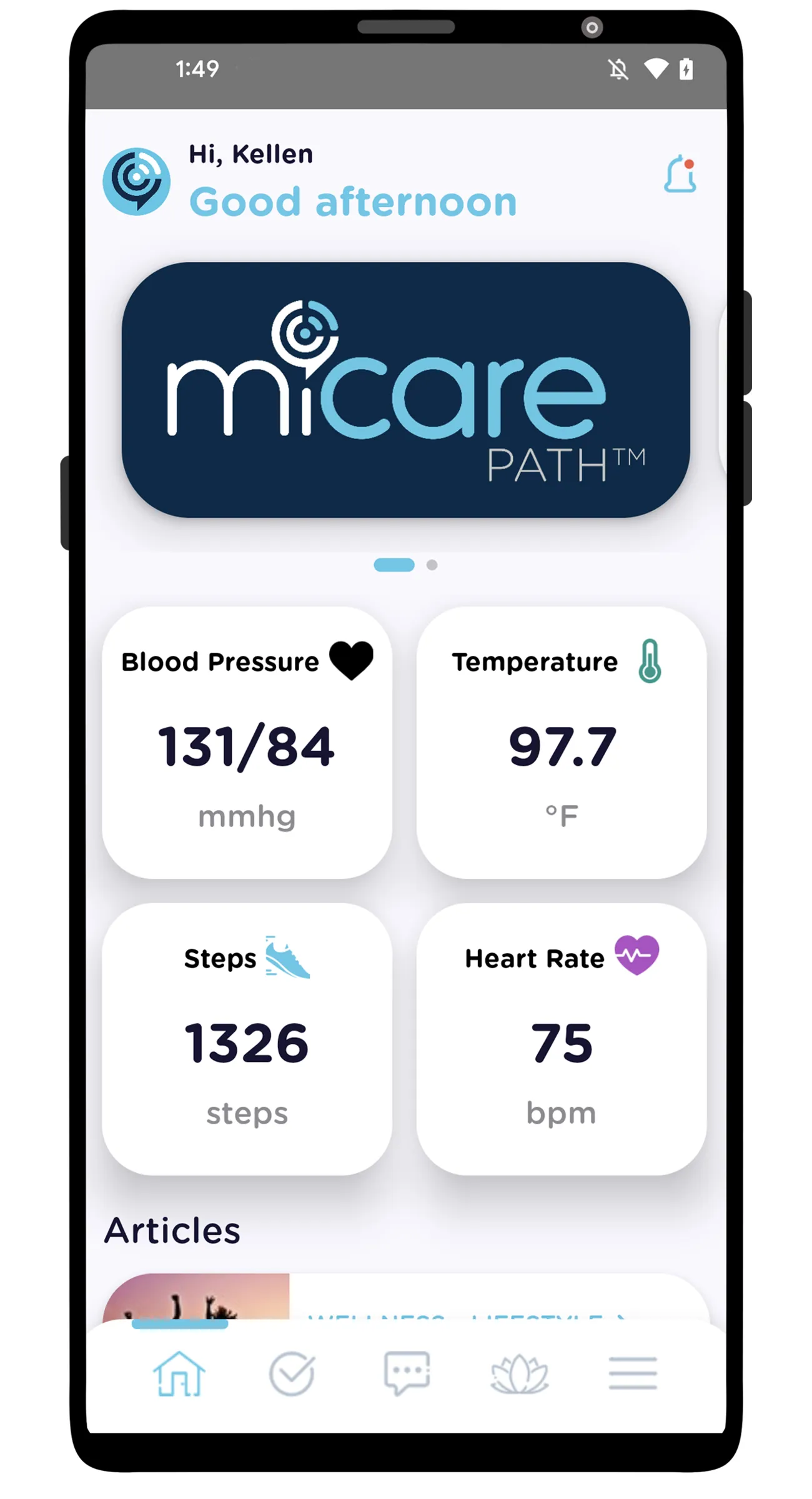 MiCare Path | Indus Appstore | Screenshot