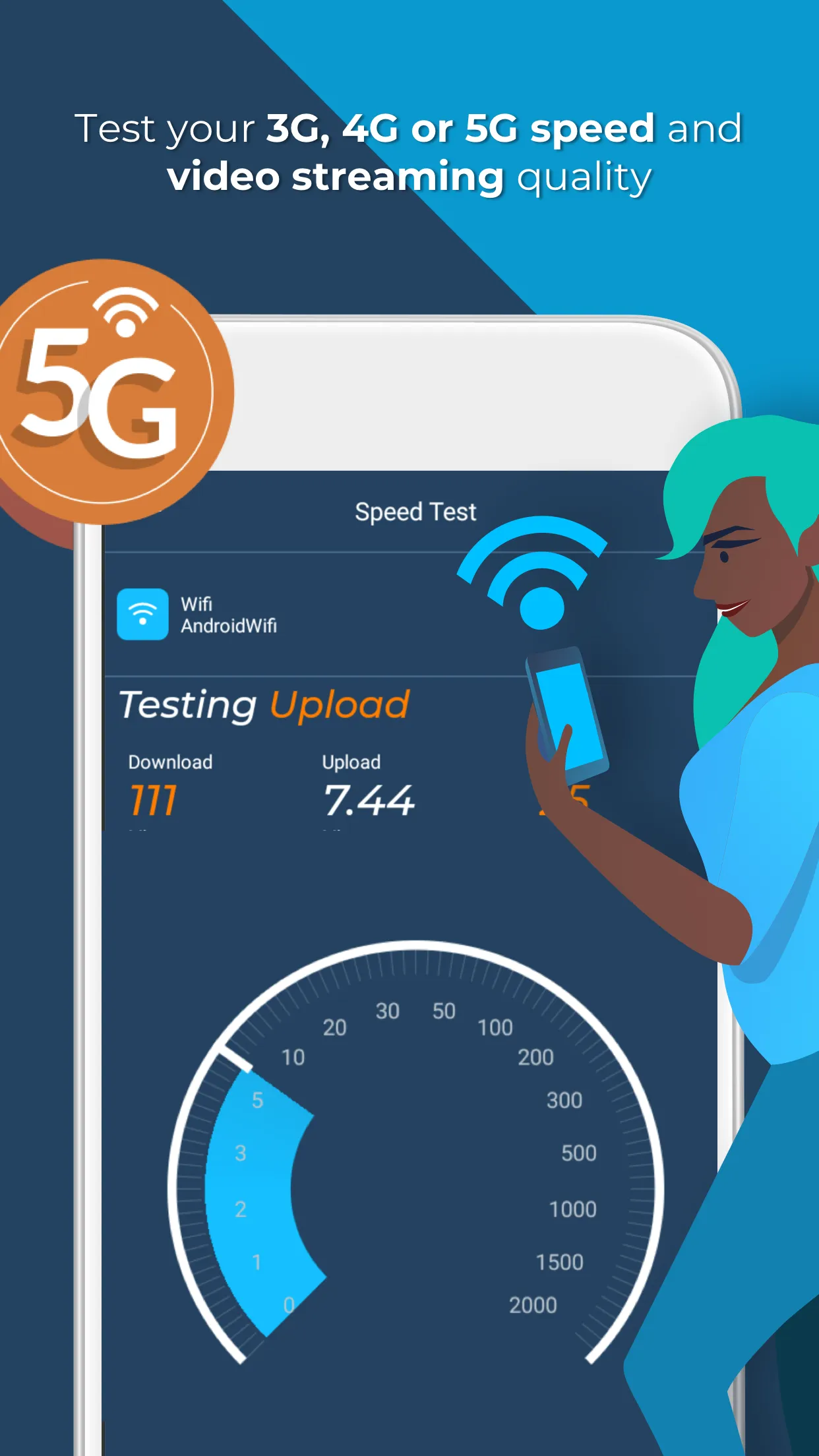 Opensignal - 5G, 4G Speed Test | Indus Appstore | Screenshot
