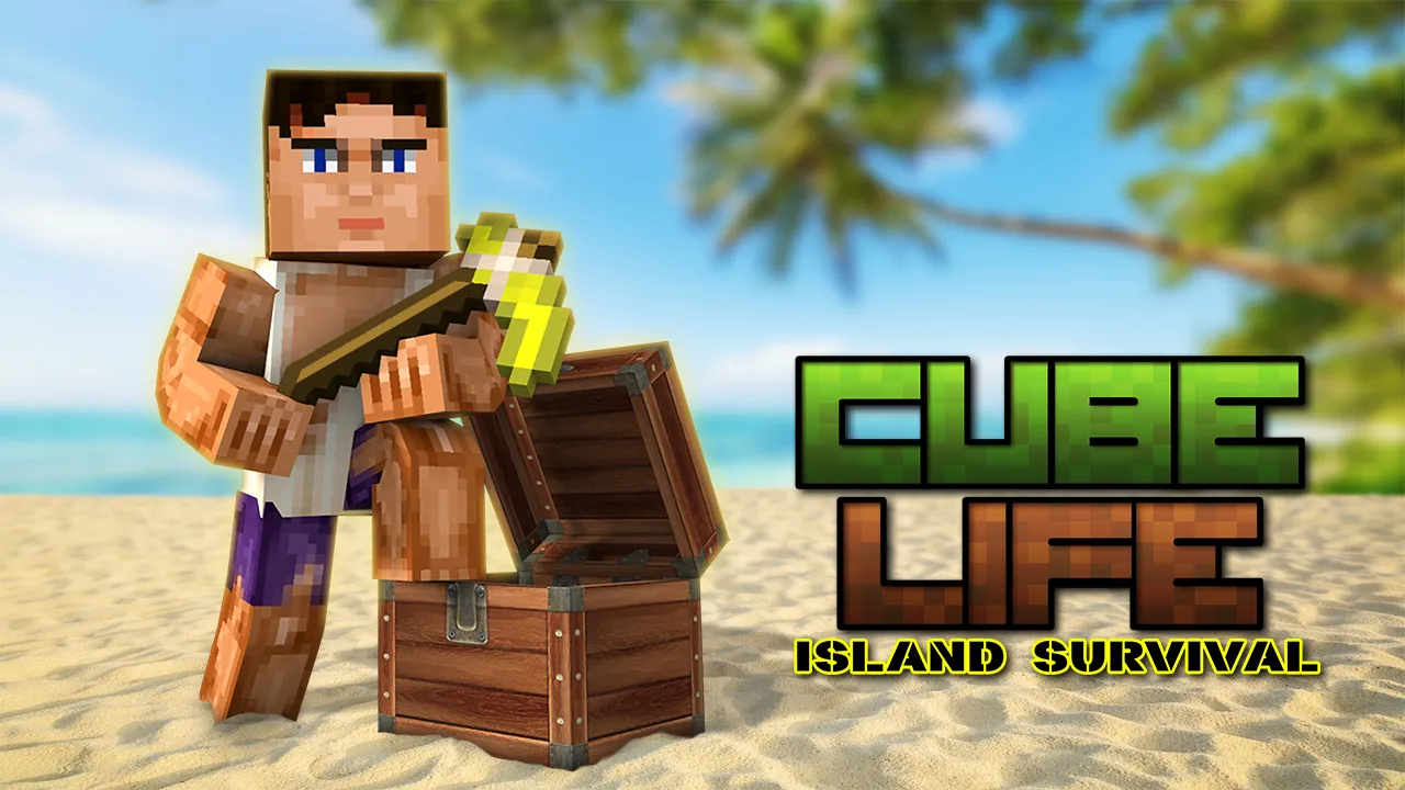 Cube Life: Island Survival | Indus Appstore | Screenshot