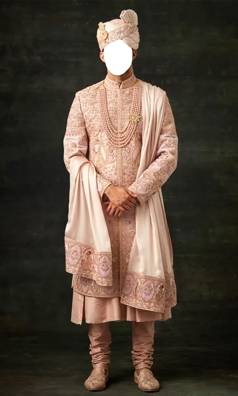 Men Sherwani Photo Suit | Indus Appstore | Screenshot