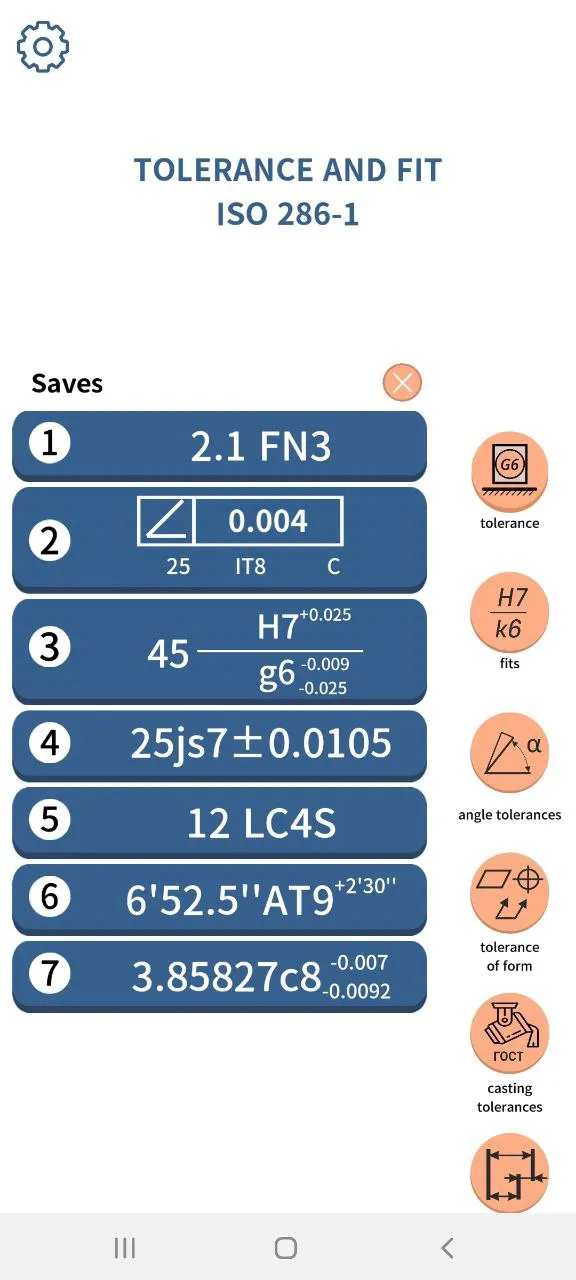 Tolerance and fits ISO | Indus Appstore | Screenshot