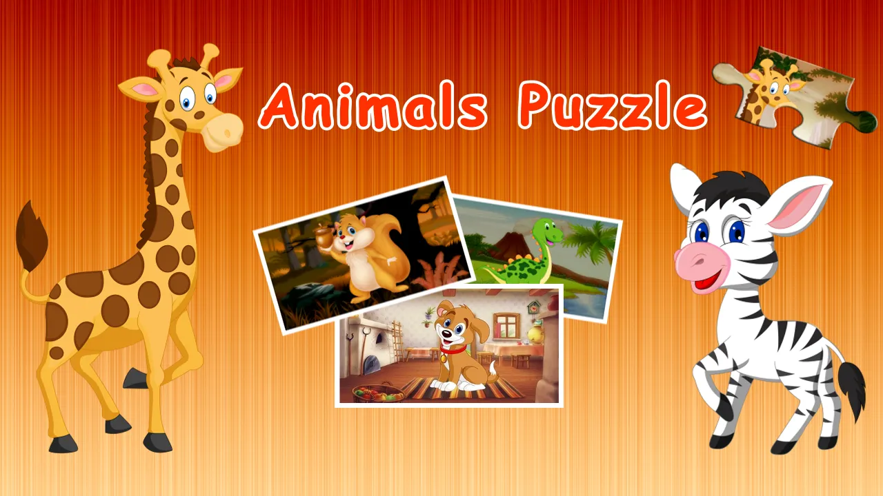 Learn Animals - Kids Puzzles | Indus Appstore | Screenshot