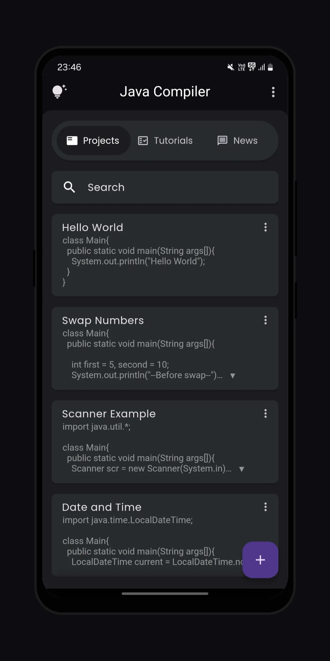 Java Compiler | Indus Appstore | Screenshot