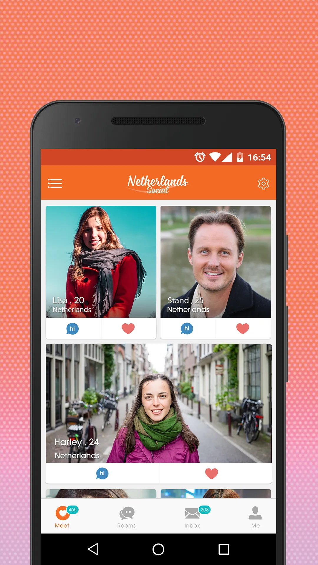 Netherlands Social: Meet Dutch | Indus Appstore | Screenshot