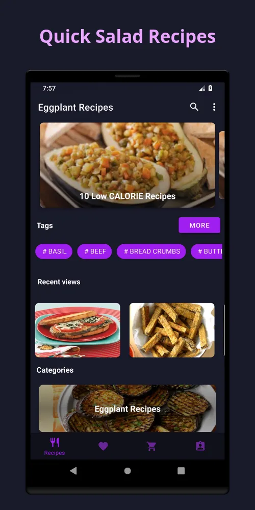 Eggplant: Vegetable Recipes | Indus Appstore | Screenshot