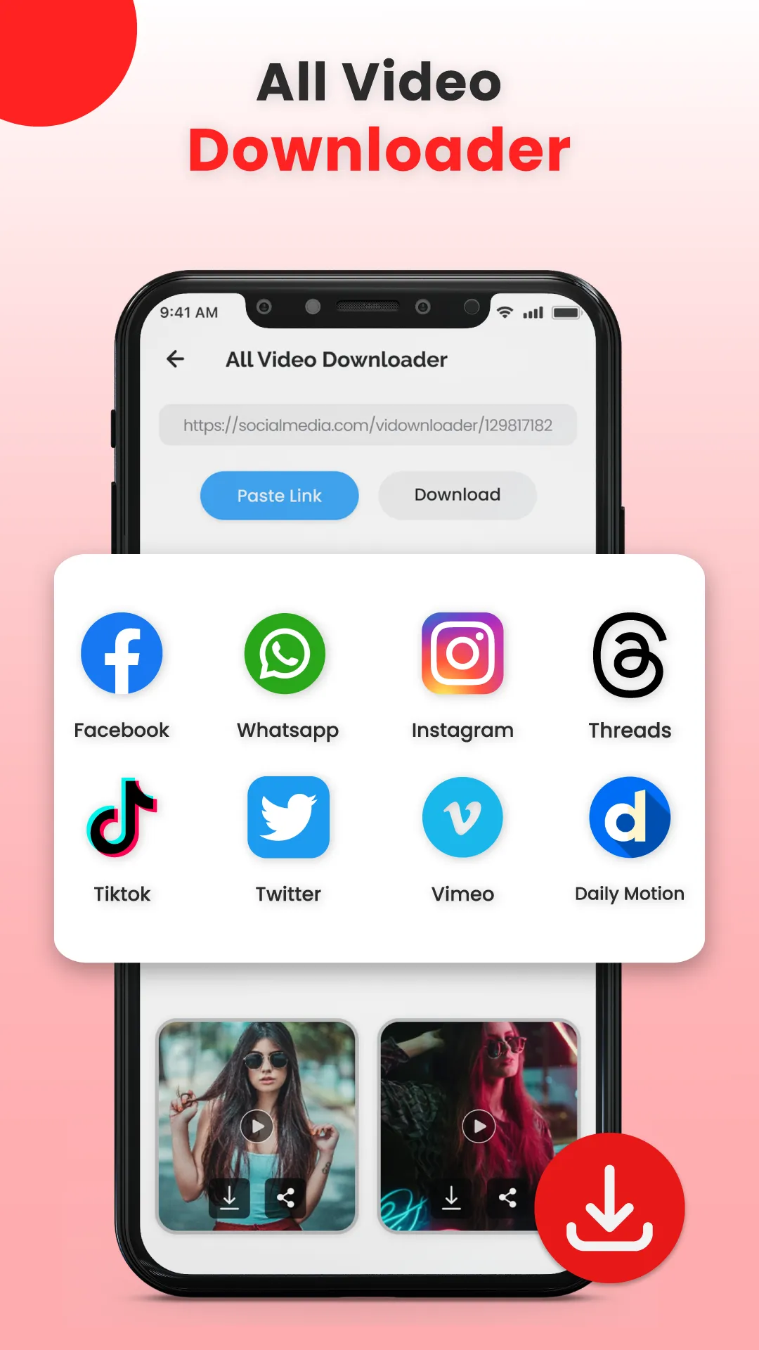 All Video Downloader & Player | Indus Appstore | Screenshot