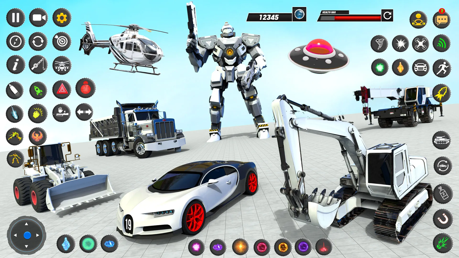 Robots War– Car Transform Game | Indus Appstore | Screenshot