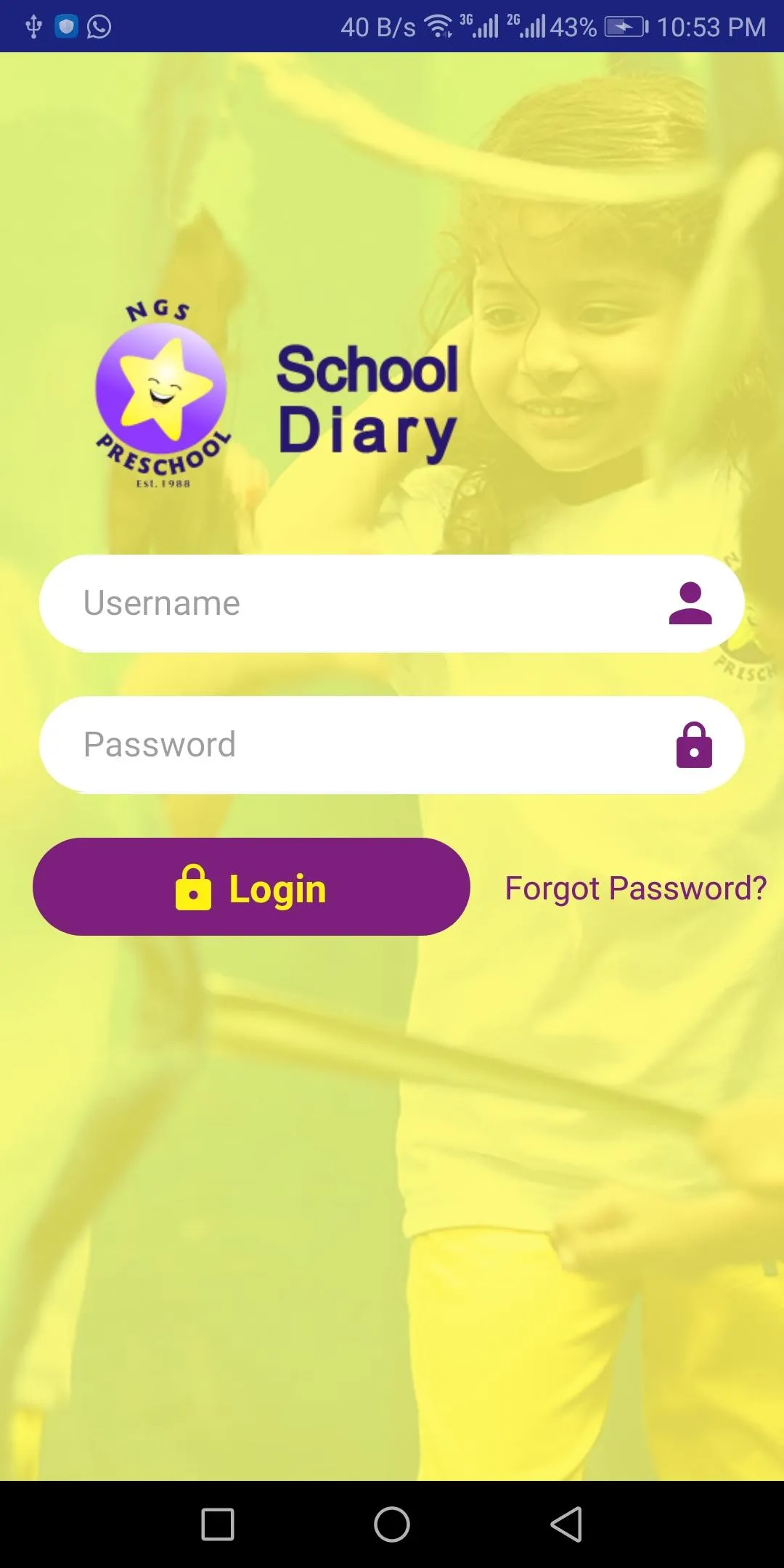 NGS School Diary | Indus Appstore | Screenshot