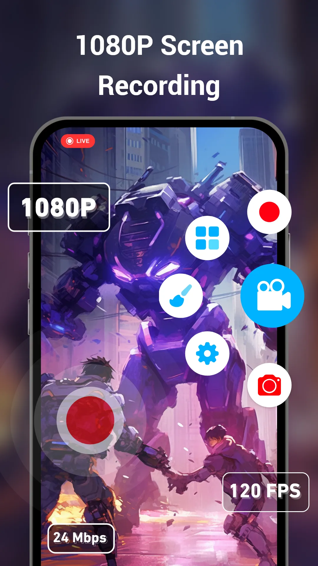 Screen Recorder+Video Recorder | Indus Appstore | Screenshot