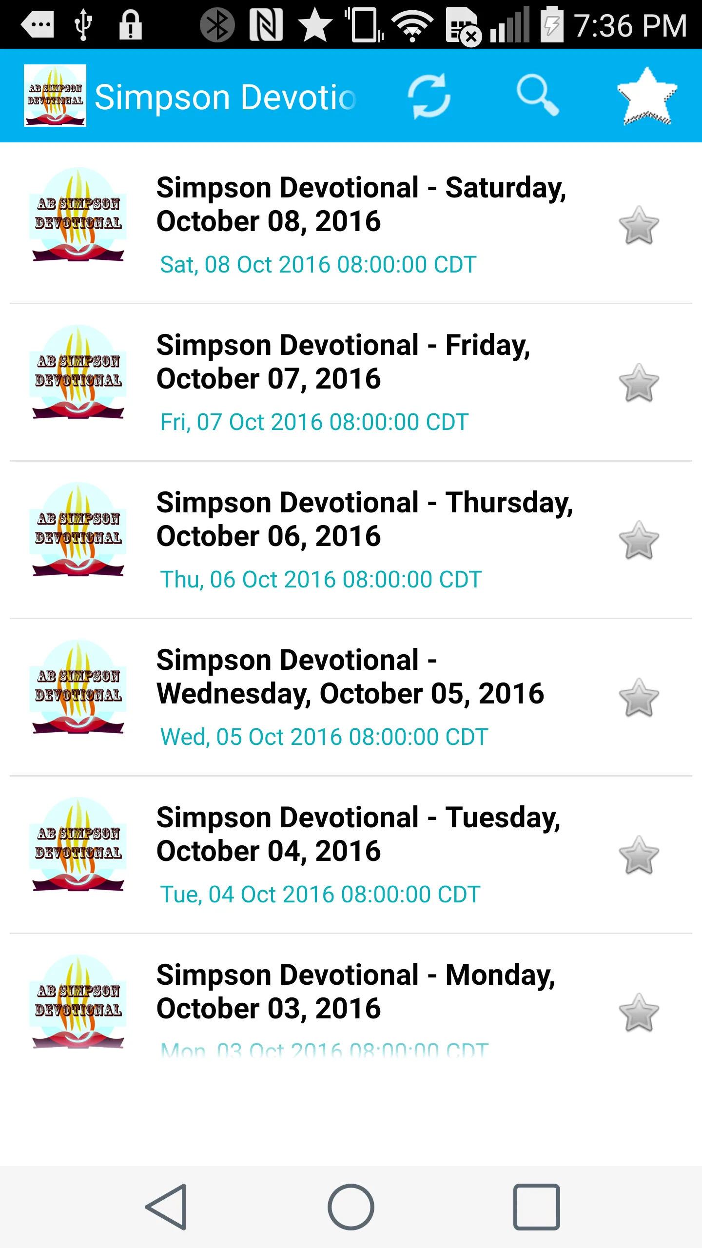 AB Simpson's Devotionals | Indus Appstore | Screenshot