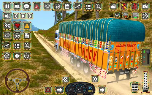 Indian Truck Offroad Cargo 3D | Indus Appstore | Screenshot