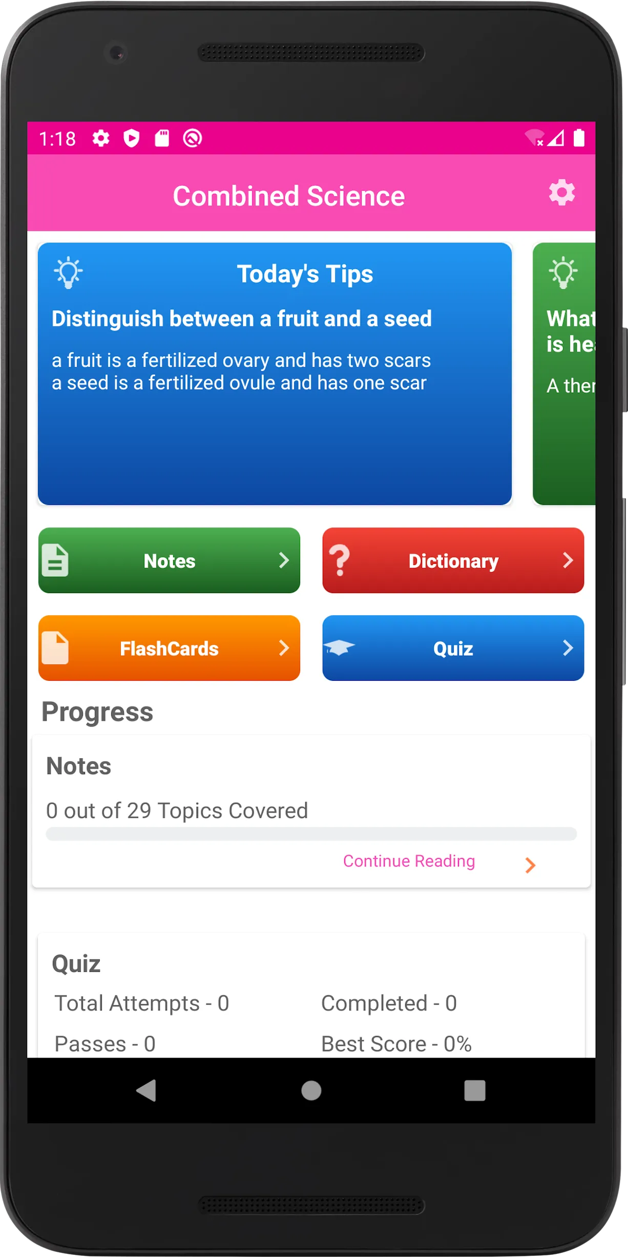 GCSE Combined Science | Indus Appstore | Screenshot