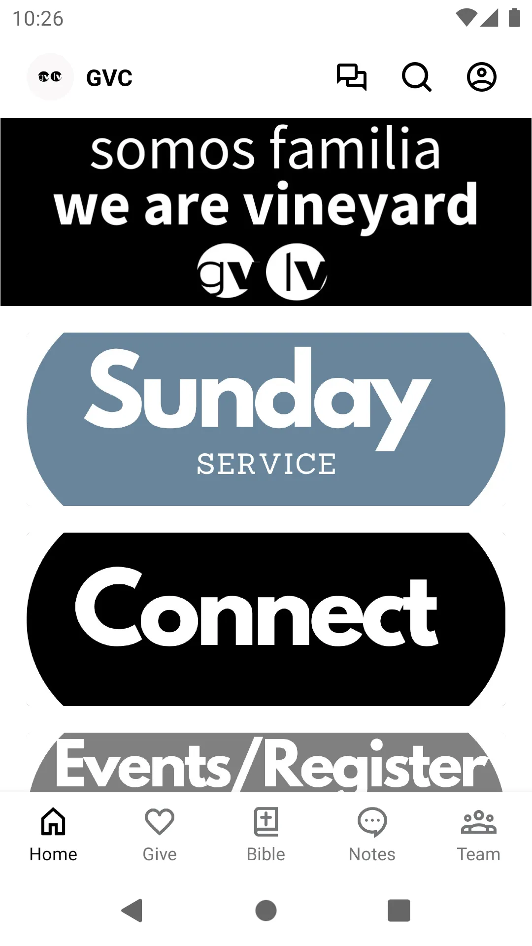 Greeley Vineyard Church | Indus Appstore | Screenshot