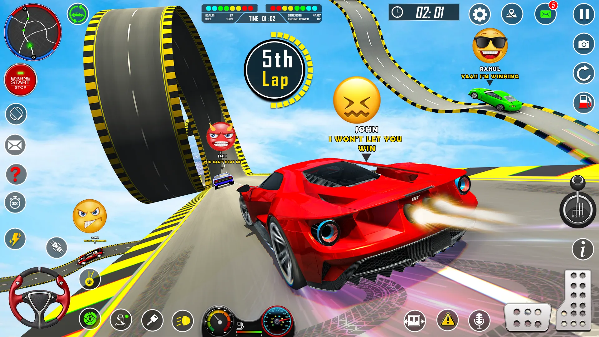 GT Car Stunt Ramp Car Games | Indus Appstore | Screenshot