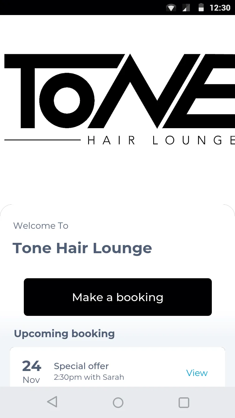 Tone Hair Lounge | Indus Appstore | Screenshot