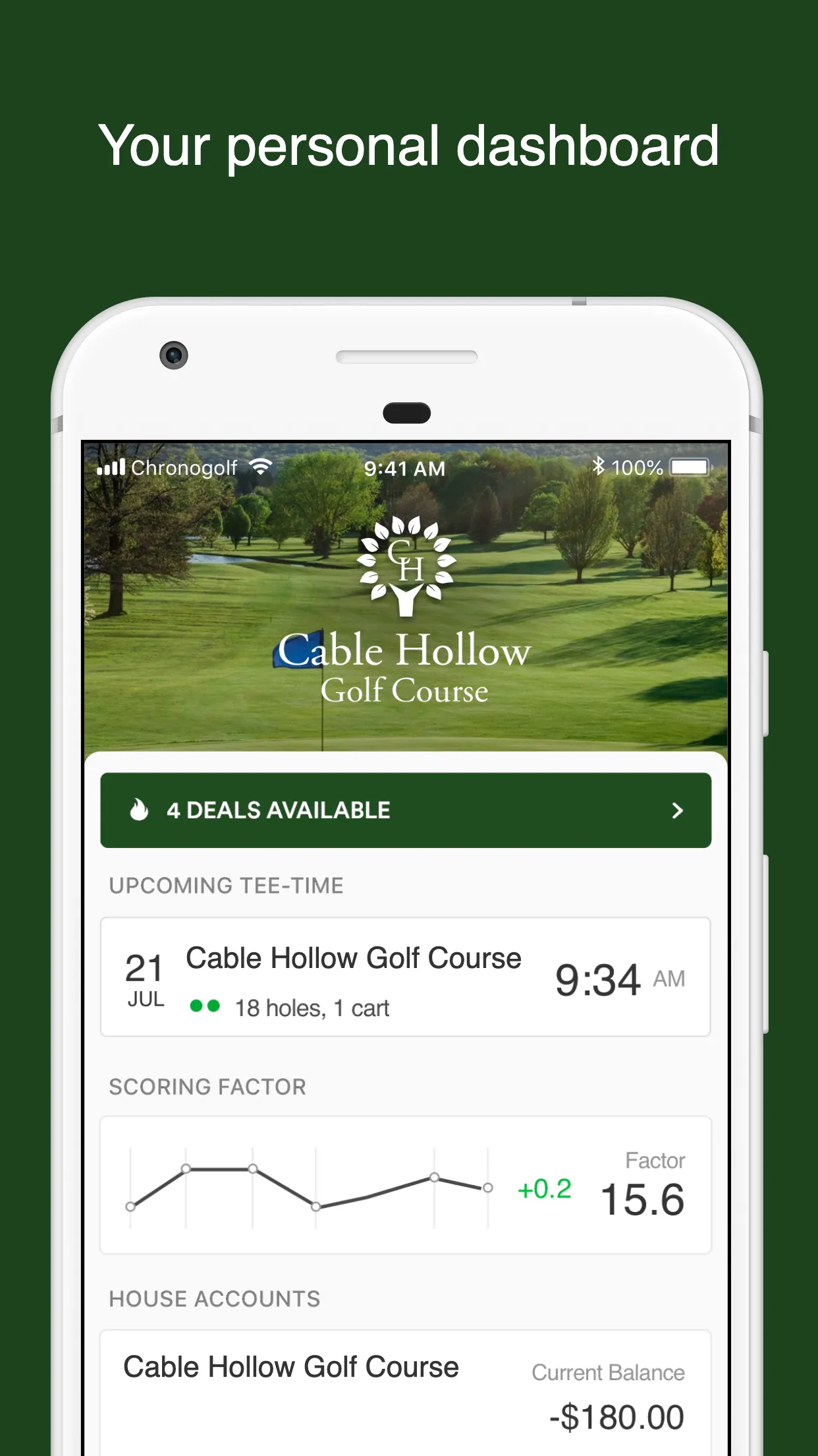 Cable Hollow Golf Course | Indus Appstore | Screenshot