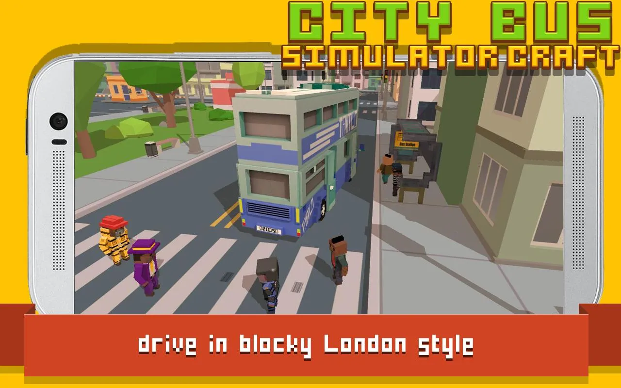 City Bus Simulator Craft | Indus Appstore | Screenshot