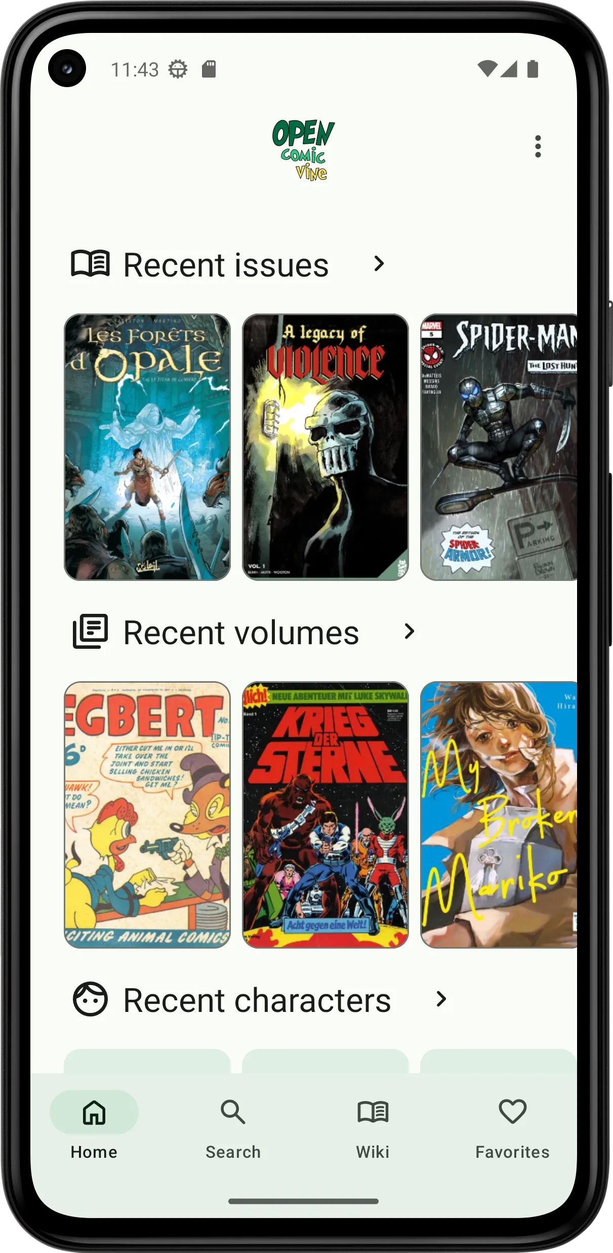 OpenComicVine | Indus Appstore | Screenshot