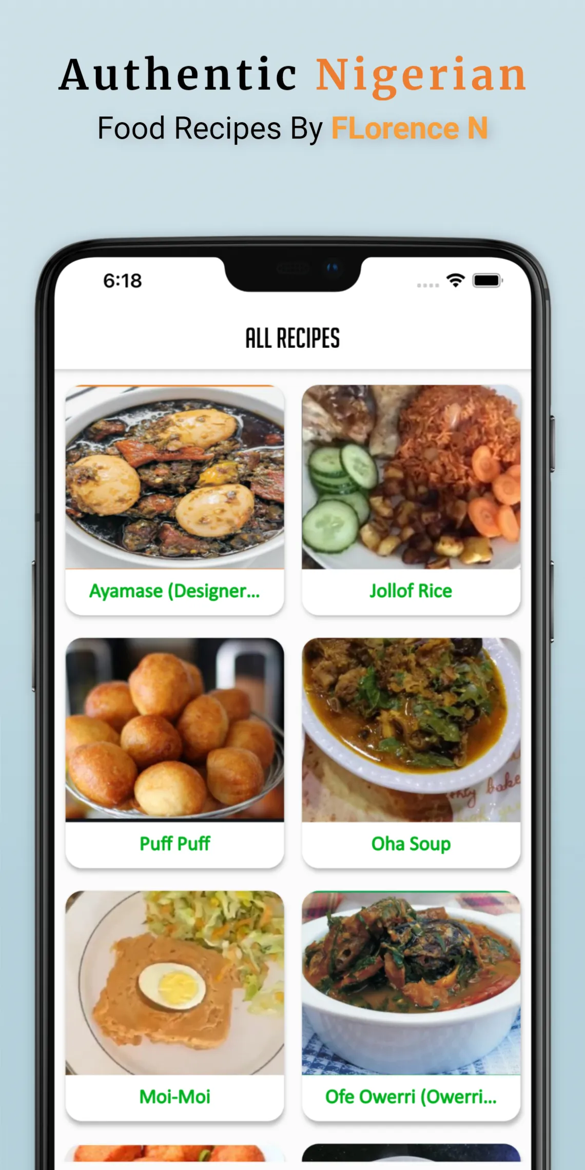 Authentic Nigerian Food Recipe | Indus Appstore | Screenshot