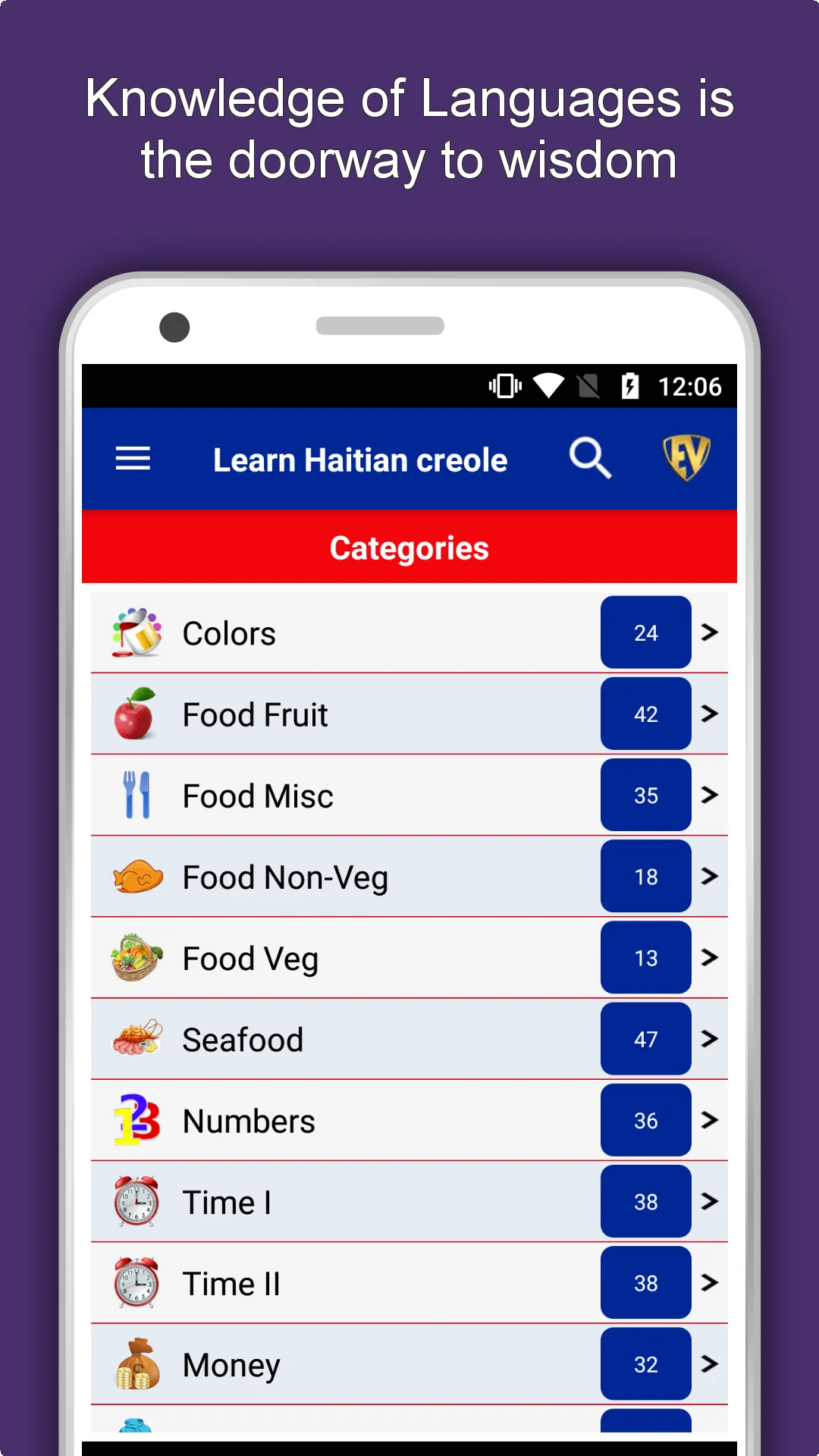 Learn Haitian Creole: Speak Ha | Indus Appstore | Screenshot