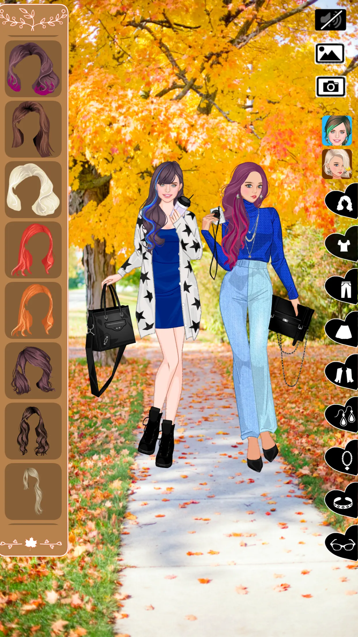 Autumn fashion game for girls | Indus Appstore | Screenshot