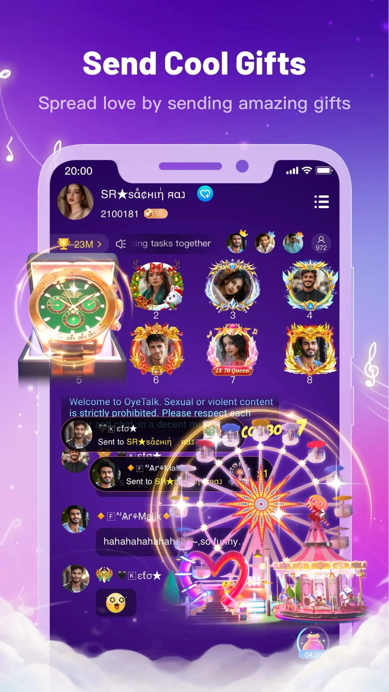 OyeLite - Shorts & VoiceChat | Indus Appstore | Screenshot