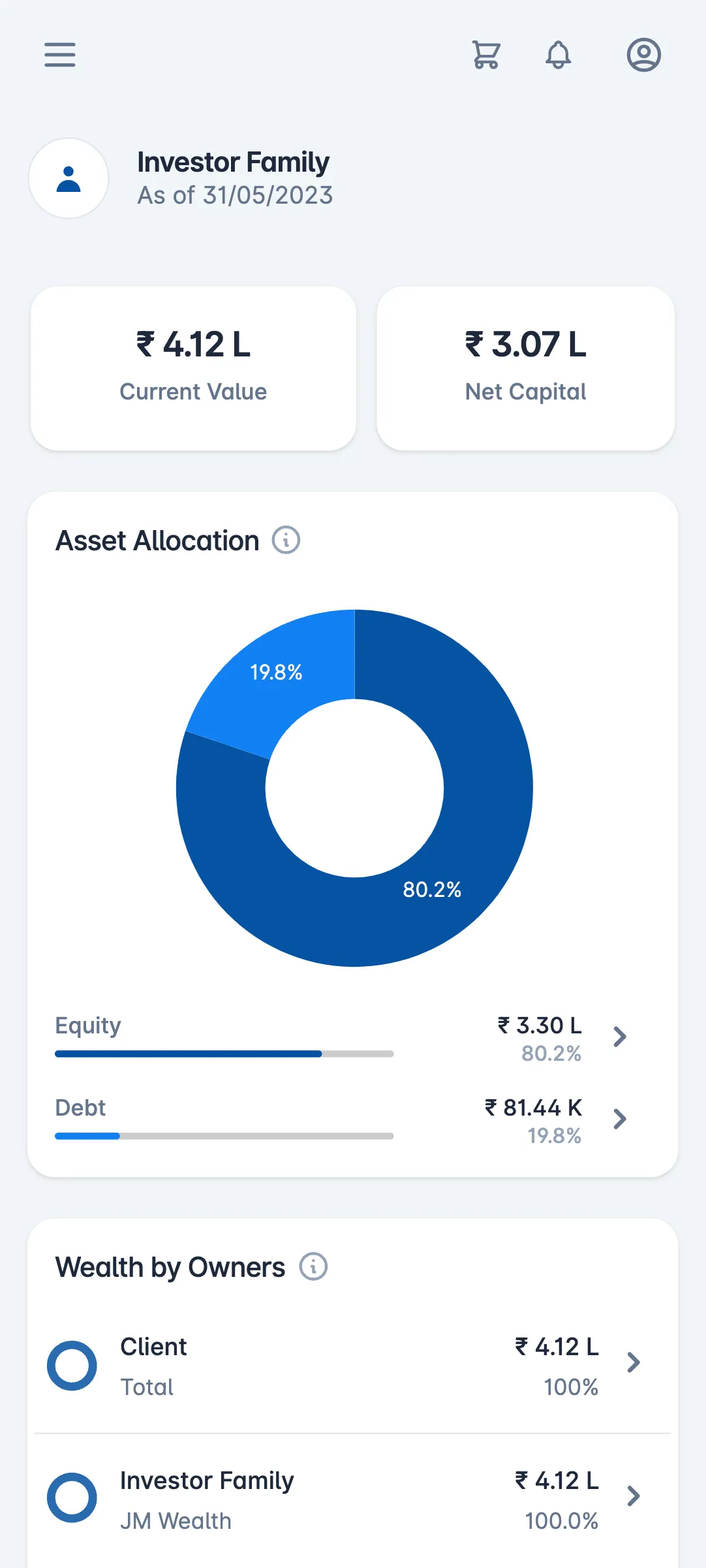 JMFL Private Wealth | Indus Appstore | Screenshot