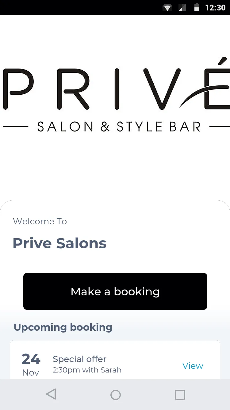 Prive Salons | Indus Appstore | Screenshot