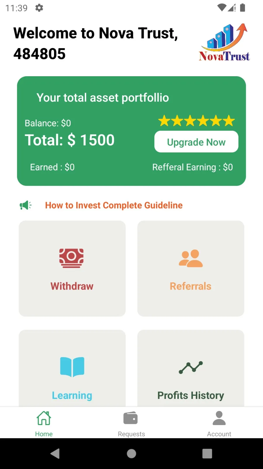 Nova Trust | Indus Appstore | Screenshot
