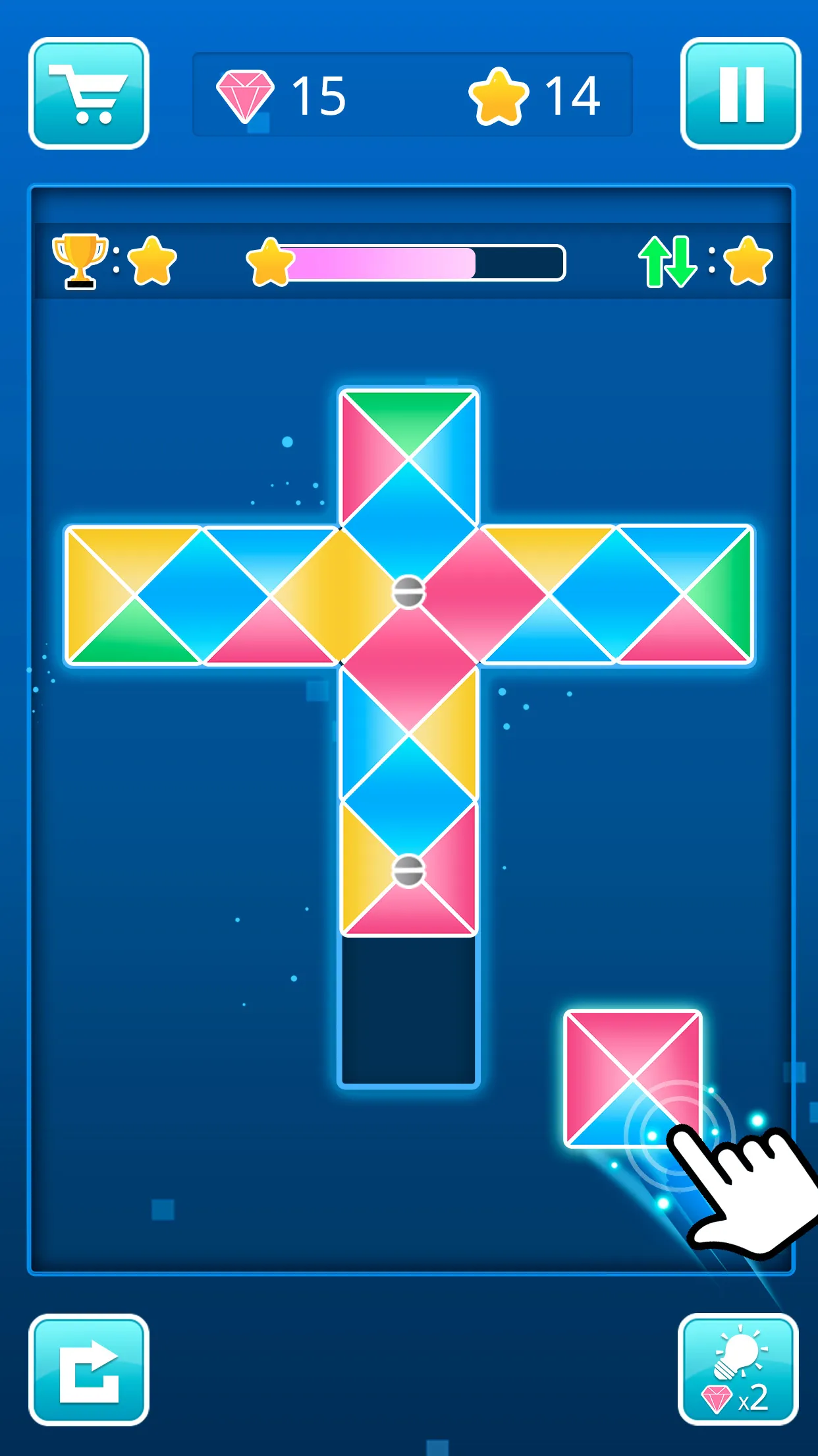 Tangram Match Masters | Indus Appstore | Screenshot